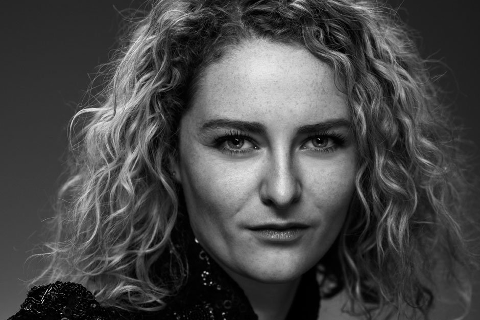 Black and White Actor Headshot